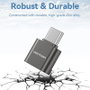 Vention CLMH0 Lector de Tarjetas MicroSD USB 2.0 Tipo-C Gris